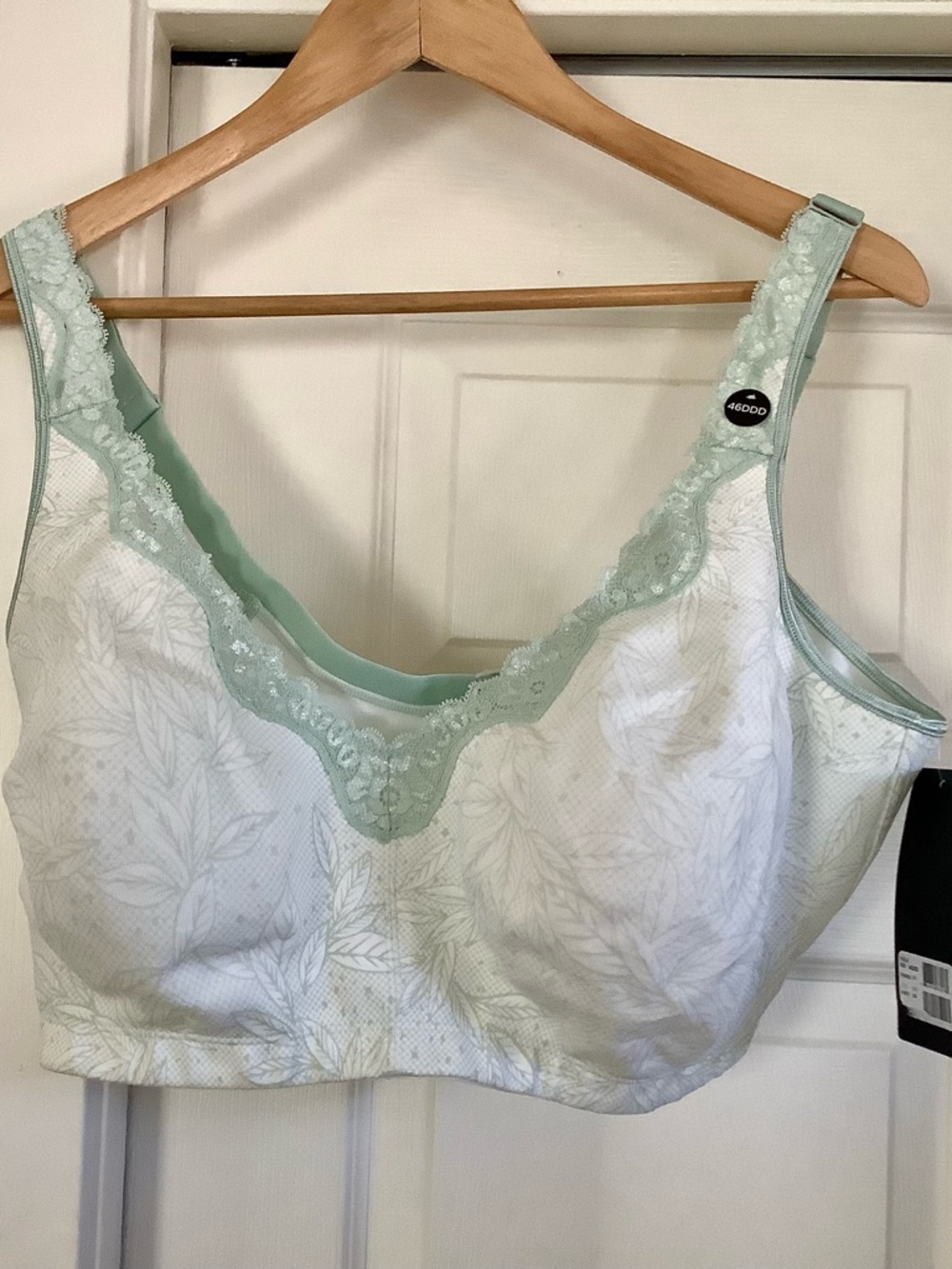 ti Voglio Camila Lace-Trim Wireless Bra 46DDD.. Brand New